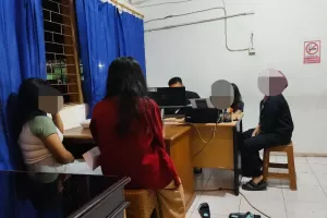 Dikira Cabe-cabean, 4 Cewek Keluyuran Malam Ditangkap Satpol PP Padang
