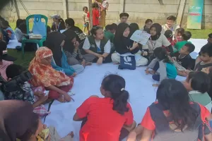 MNC Peduli Dukung Social Week 2023/2024 dalam Program Kampung Sehat di Kampung Pemulung Bintaro