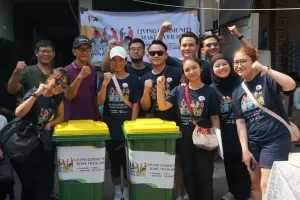 Simas Jiwa Adakan Program Bersih 1O1 bagi Warga Petamburan Jakpus