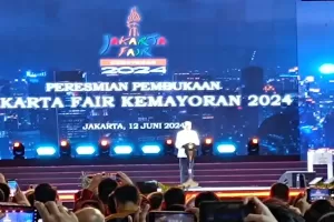 Presiden Jokowi Resmi Buka Jakarta Fair 2024