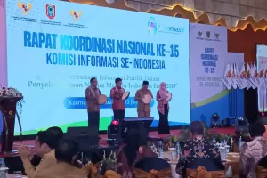 Rakornas Komisi Informasi ke-15, Komitmen Kawal Indonesia Indonesia Emas 2045