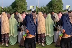 Viral Video Duta Sheila On 7 Dikepung Warga Minta Foto usai Salat Iduladha, Jadi Incaran Ibu-ibu