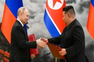Rusia-Korut Teken Pakta Saling Bantu Jika Diserang, China Bungkam