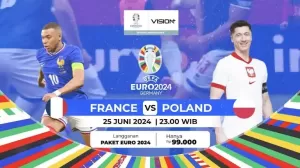 Preview Euro 2024 Prancis vs Polandia: Adu Tajam Mbappe dan Lewandowski