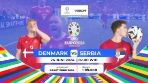Preview Euro 2024 Denmark vs Serbia: Duel Penentu Nasib