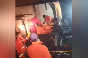 Tragis, 4 Orang Sekeluarga Tewas Terjebak Kebakaran Warung Kopi di Kabanjahe Karo