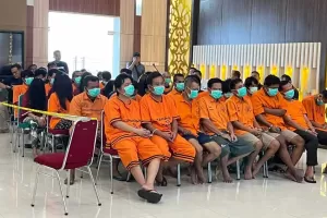 Polda Lampung Bekuk 46 Tersangka Judi Online, Ada Selebgram