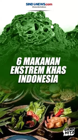 6 Makanan Ekstrem Indonesia, Sate Ulat Bulu hingga Daging Kelelawar