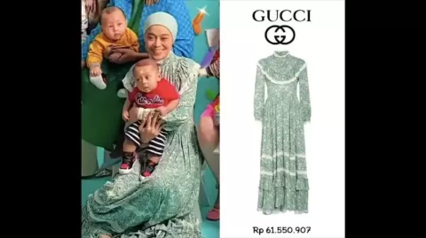Lesti Kejora Pakai Dress Gucci Rp 61 Juta, Sama dengan Taylor