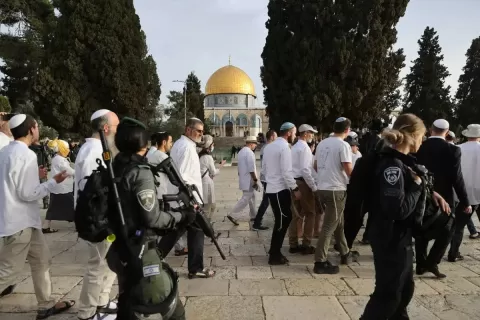 Lebih dari 1.500 Pemukim Israel Serbu Kompleks Masjid Al-Aqsa