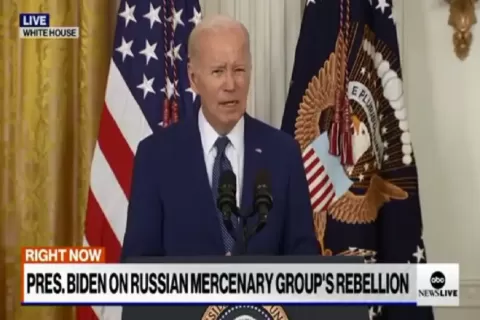 Joe Biden: AS dan NATO Tak Terlibat Kudeta Militer Rusia oleh Wagner