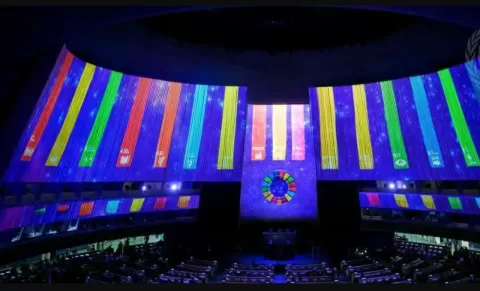 Presiden Erdogan: Dekorasi Sidang Umum PBB seperti Warna LGBTQ