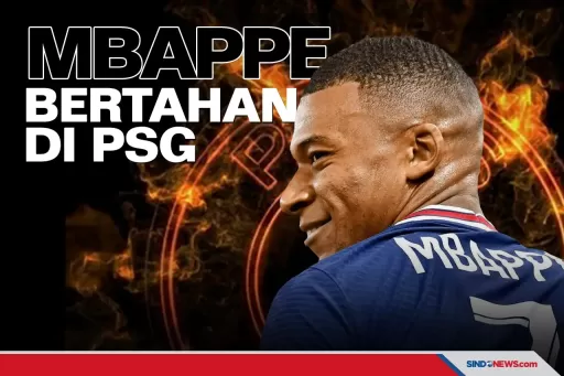 Gagal ke Madrid, Mbappe Perpanjang Kontrak di PSG Hingga 2025