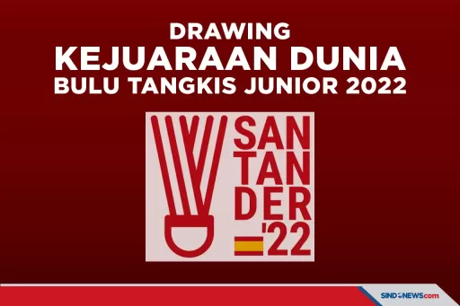 Hasil Drawing Kejuaraan Dunia Bulu Tangkis Junior 2022