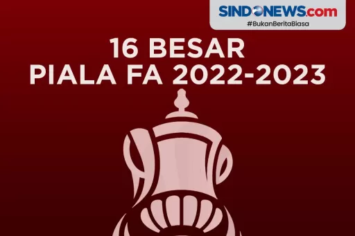 Hasil Drawing 16 Besar Piala FA 2022/2023