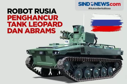 Marker UGV, Robot Tempur Rusia Penghancur Tank Leopard dan Abrams