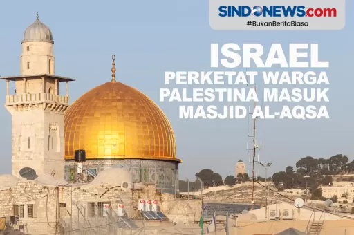 Israel Perketat Warga Palestina Masuk Al-Aqsa Selama Ramadan