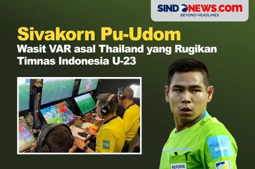 Wasit VAR asal Thailand Dianggap Rugikan Timnas Indonesia U-23