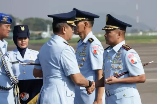 Tongkat Komando Danlanud Husein Bandung Resmi Dipegang Kolonel Pnb Alfian