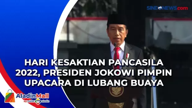 Hari Kesaktian Pancasila 2022, Presiden Jokowi Pimpin Upacara di Lubang Buaya