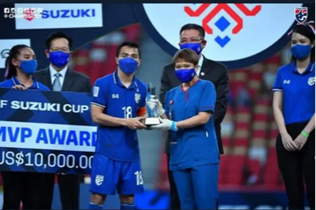 Chanathip Songkrasin Pemain Pertama Sabet 3 Kali MVP Piala AFF, Timnas Indonesia Tersubur