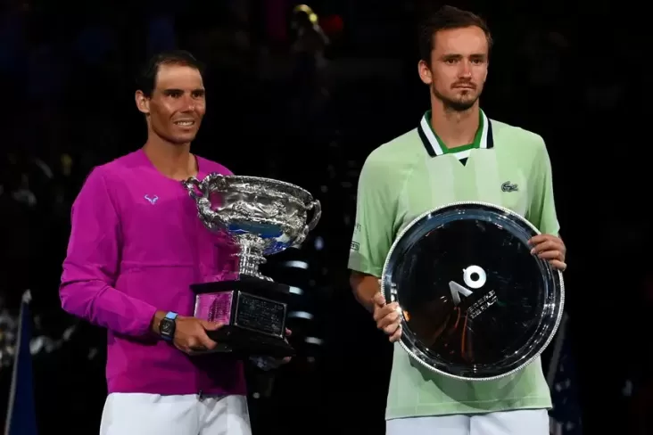 Libas Medvedev Saat Final Australia Terbuka 2022, Nadal: Semoga Sukses di Masa Depan