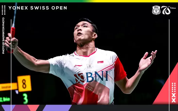 Jonatan Christie Tembus Final Swiss Open 2022 usai Kalahkan Kidambi Srikanth