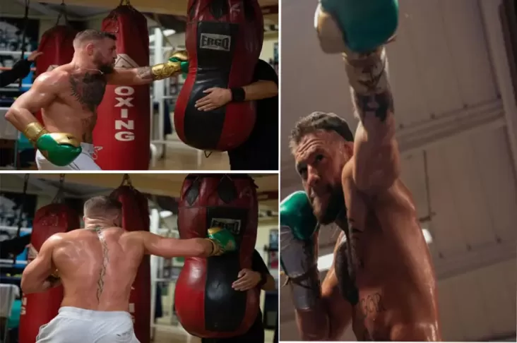 Transformasi Tubuh Conor McGregor saat Berlatih Tinju Mengerikan