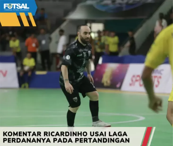 Cetak Debut Manis di Liga Futsal Pro 2021, Ricardinho: Insya Allah Penuh Lagi