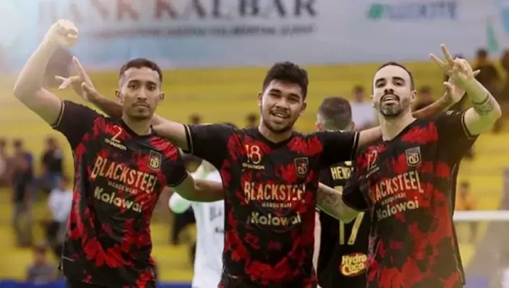 Hasil Liga Futsal Profesional 2021: Black Steel Manokwari Pesta Setengah Lusin Gol
