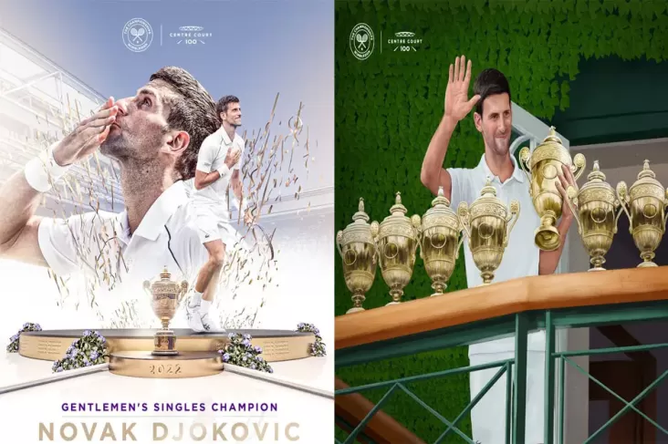 Novak Djokovic Juara Grand Slam Wimbledon 2022
