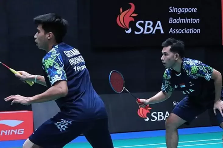 Hasil Singapore Open 2022: Ganyang Wakil Malaysia, Sabar/Reza Lolos ke Perempat Final