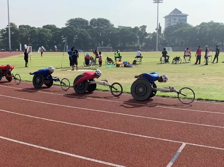 ASEAN Para Games 2022, Atlet 7 Negara Berlatih di Stadion Sriwedari