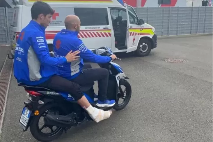 Joan Mir Beruntung Lolos dari Maut di MotoGP Austria 2022