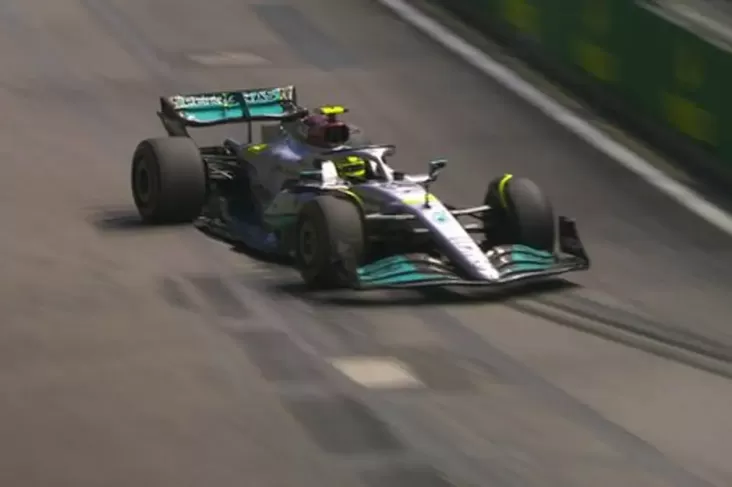 Hasil FP1 F1 GP Singapura 2022: Lewis Hamilton Tercepat, Ungguli Max Verstappen