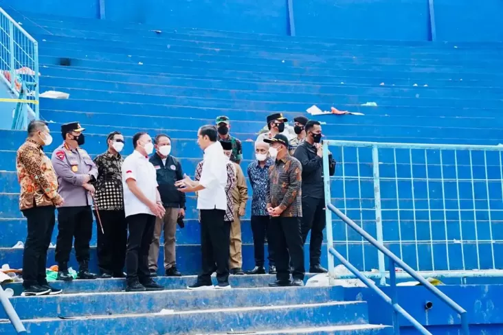 Jokowi Instruksikan Semua Stadion Liga 1 sampai Liga 3 Diaudit Total