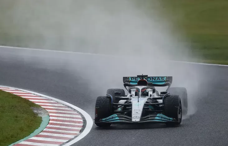 Hasil FP2 GP Jepang 2022: Mercedes Dominan, George Russell Asapi Lewis Hamilton