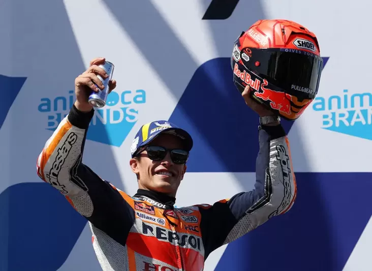 Runner-Up MotoGP Australia 2022, Marc Marquez Raih Podium ke-100 di Kelas Utama