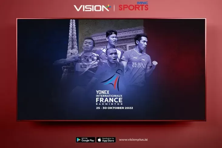 Ini Link Live Streaming French Open di Vision+: Dukung Pemain Indonesia di Perempat Final