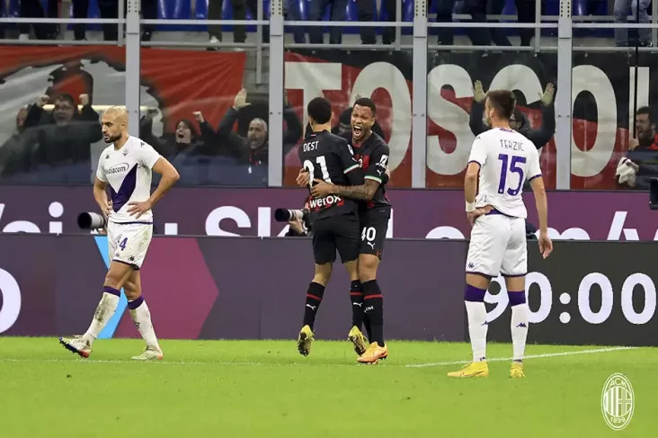 Hasil AC Milan vs Fiorentina: Rossoneri Menang Dramatis di San Siro