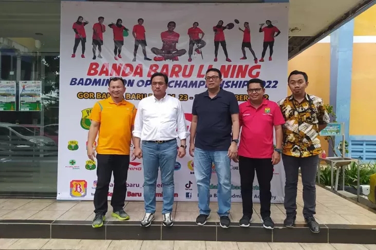 Ketum PP PBSI Agung Firman Sampurna Hadiri Banda Baru Li Ning Badminton Open Championship 2022