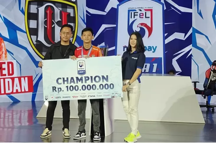 Rizky Faidan dari Bali United Juara IFel League 2022
