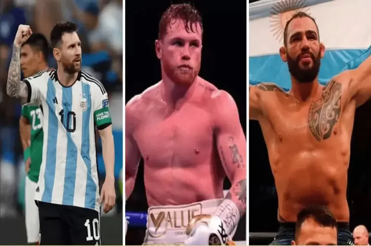 Lionel Messi Diancam Canelo, Petarung UFC Argentina: Jika Anda Ingin Bertarung, Saya Siap!