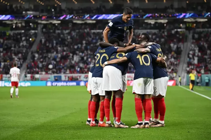 Rekor Rekor Apik Prancis di Piala Dunia Usai Singkirkan Polandia