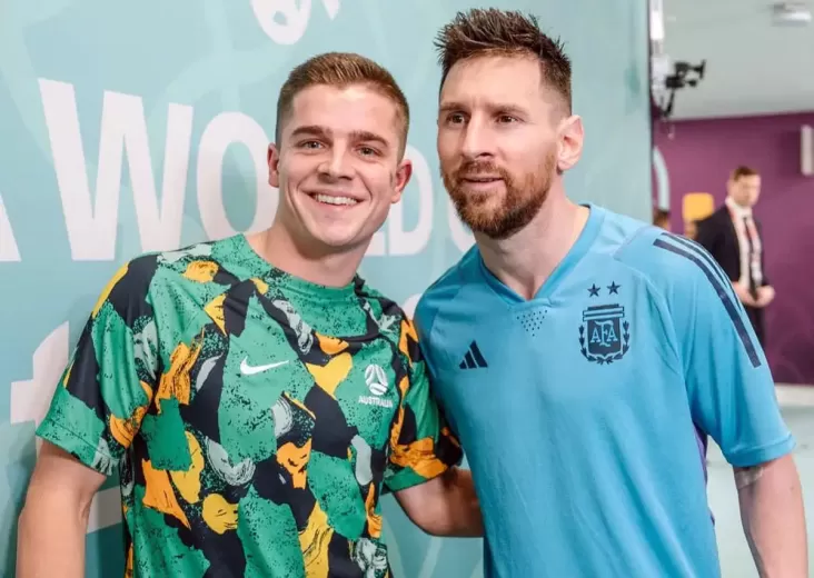 Dapat Jersey Bersejarah Lionel Messi, Cameron Devlin: Saya Beruntung