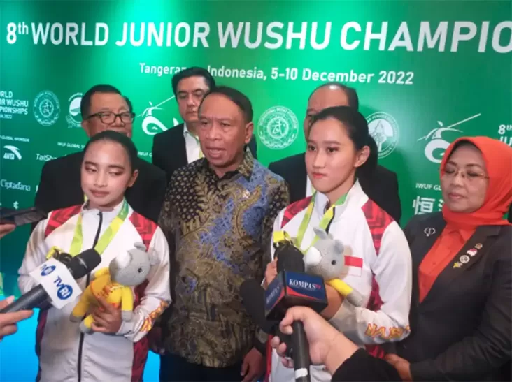 Kejuaraan Dunia Wushu Junior 2022: Menpora Berharap Indonesia Tambah Emas