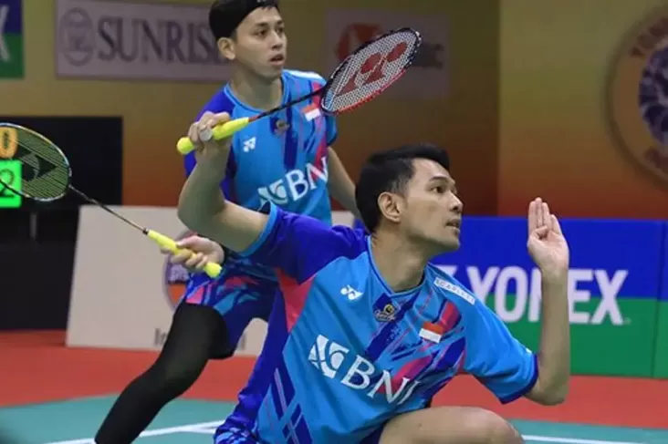 Hasil Indonesia Masters 2023: Agresivitas Bagas/Fikri Bungkam Duo Korea Selatan