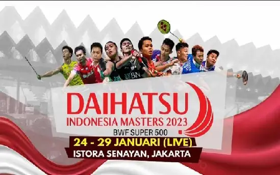 LIVE di iNews dan MNCTV: Tonton Keseruan Jagoan Tuan Rumah di Indonesia Masters 2023