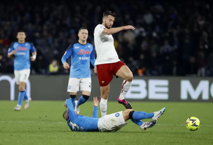 Hasil Liga Italia Napoli vs AS Roma: Menang Tipis, I Partenopei Makin Kokoh di Puncak