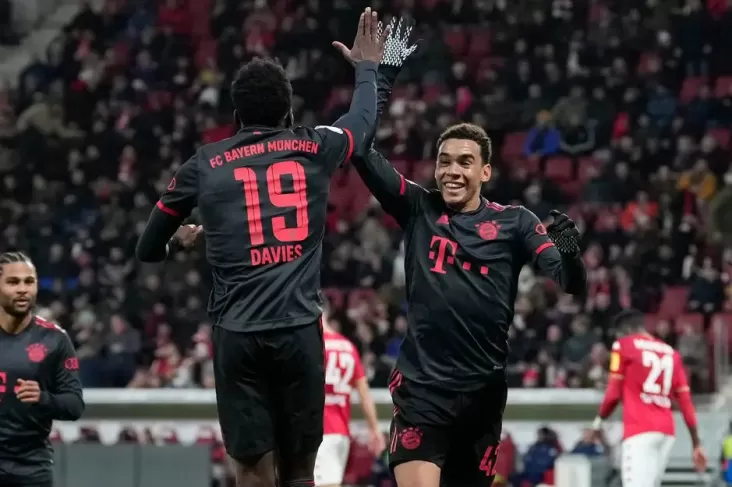 Hasil DFB Pokal 2022-2023: Hajar 10 Pemain Mainz, Bayern Muenchen ke Perempat Final